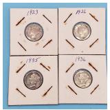 1923 - 1943 Mercury Dimes (9)