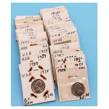 (44) Jefferson Nickels 1938 - 1968S