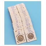 (81) Franklin Half Dollars 1950 - 1957D