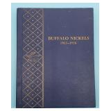 Whitman Album Buffalo Nickels 1913-1938 No. 9408