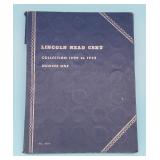 Partial Whitman Lincoln Head Cent 1909-45 #1 Folde