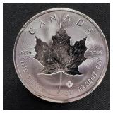 2018 Canada 1 oz Silver Maple Leaf BU