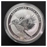 2018 Australia 1 oz Silver Kookaburra BU