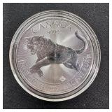 2016 Canada 1 oz Silver Predator Series Cougar