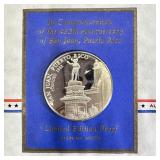 Limited Edition Sterling Silver Medal