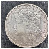 1921-D Morgan Silver Dollar