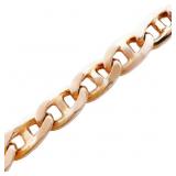 Mariner Link Chain Bracelet 14k Yellow Gold 6.5"