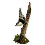 Boehm Porcelain Sculpture of a Nuthatch