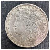 1921 Morgan Silver Dollar