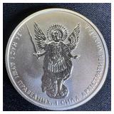 2017 Ukraine 1 oz Silver Archangel Michael BU