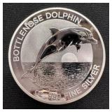 2019 Australia 1 oz Silver $1 Dolphin BU