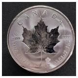2018 Canada 1 oz Silver Maple Leaf BU