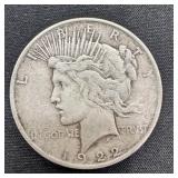 1922 Silver Peace Dollar
