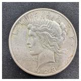 1923-S Silver Peace Dollar