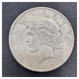 1922-D Silver Peace Dollar
