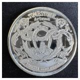 1 oz Fine Silver Round - Tombstone Arizona