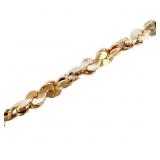 Twisted Fancy Link Chain Necklace 18'