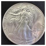 1986 - 1 oz American Silver Eagle BU