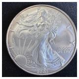 2007 American Silver Eagle- Uncirculated