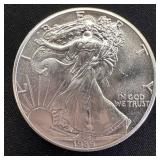 1989 - 1 oz American Silver Eagle BU