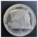1987-S Constitution $1 Silver Commem Proof