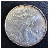 2003 American Silver Eagle- AU