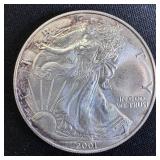 2001 American Silver Eagle