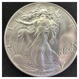 1986 - 1 oz American Silver Eagle BU