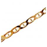 21' Mariner Link Chain Necklace 14k Yellow Gold