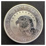 1 oz JM Bullion Eagle Silver Round BU