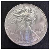 1986 - 1 oz American Silver Eagle BU