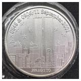 1 oz Fine Silver Round - 9/11 First Responders
