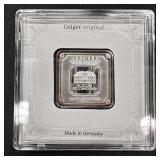 1 oz Silver Bar Geiger- Edelmetalle in Assay