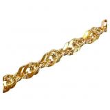 24' Sparkle Link Cable Chain Necklace
