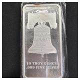 10 oz Silver Bar - Proclaim Liberty SEALED