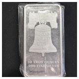 10 oz Silver Bar - Proclaim Liberty SEALED