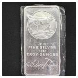 10 oz SilverTowne Trademark Silver Bar SEALED