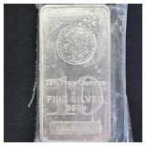 10 oz Silver Bar - Morgan Design SEALED