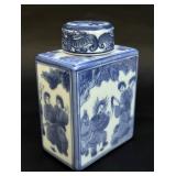 Ant./Vintg. Dutch Porcelain Tea Caddy
