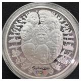 1 oz Fine Silver Australia Sydney Olympics $5 Coin