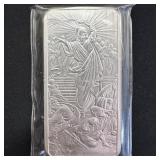 10 oz Silver bar - Jesus Clears the Temple SEALED