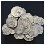 10 oz Unsearched 90% Silver Coins  BELOW MELT