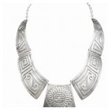 Signed Hopi Statement Necklace vintage