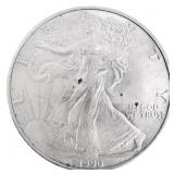 1990-S American Silver Eagle