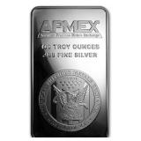 100 oz Fine Silver Bar APMEX Buy The Dip!