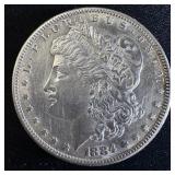 ELUSIVE 1884-S Silver Morgan Dollar