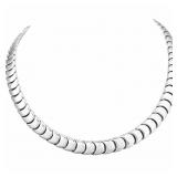 Fancy Link High Polish Necklace