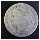 1886-O Morgan Silver Dollar