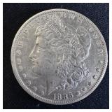 1886-O Morgan Silver Dollar