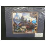 Disney Thomas Kinkade Cinderella Double Matted